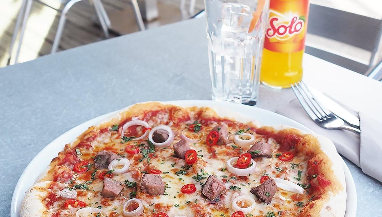 Zeit für Pizza!