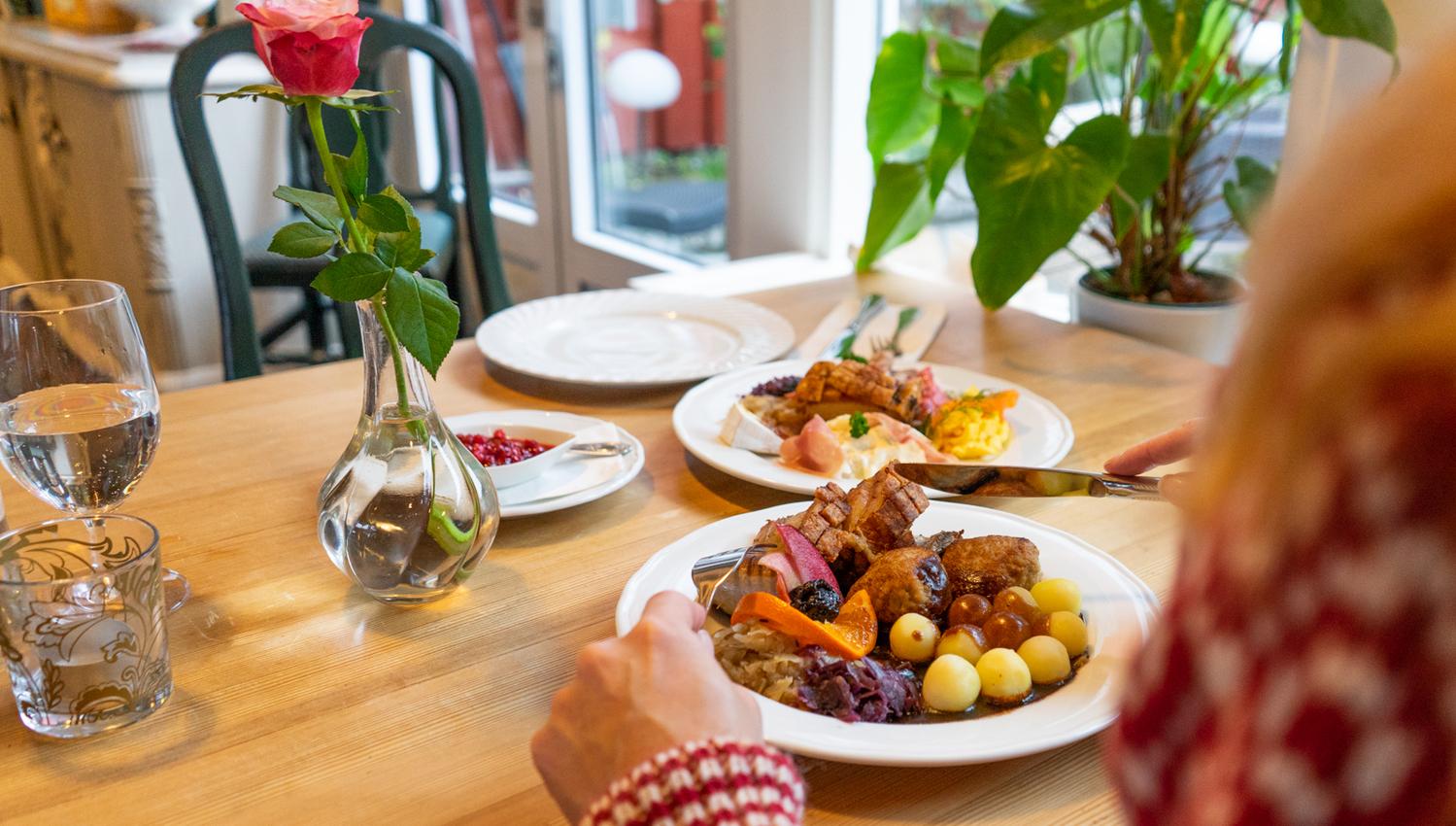 Julemat på Kumlegaarden