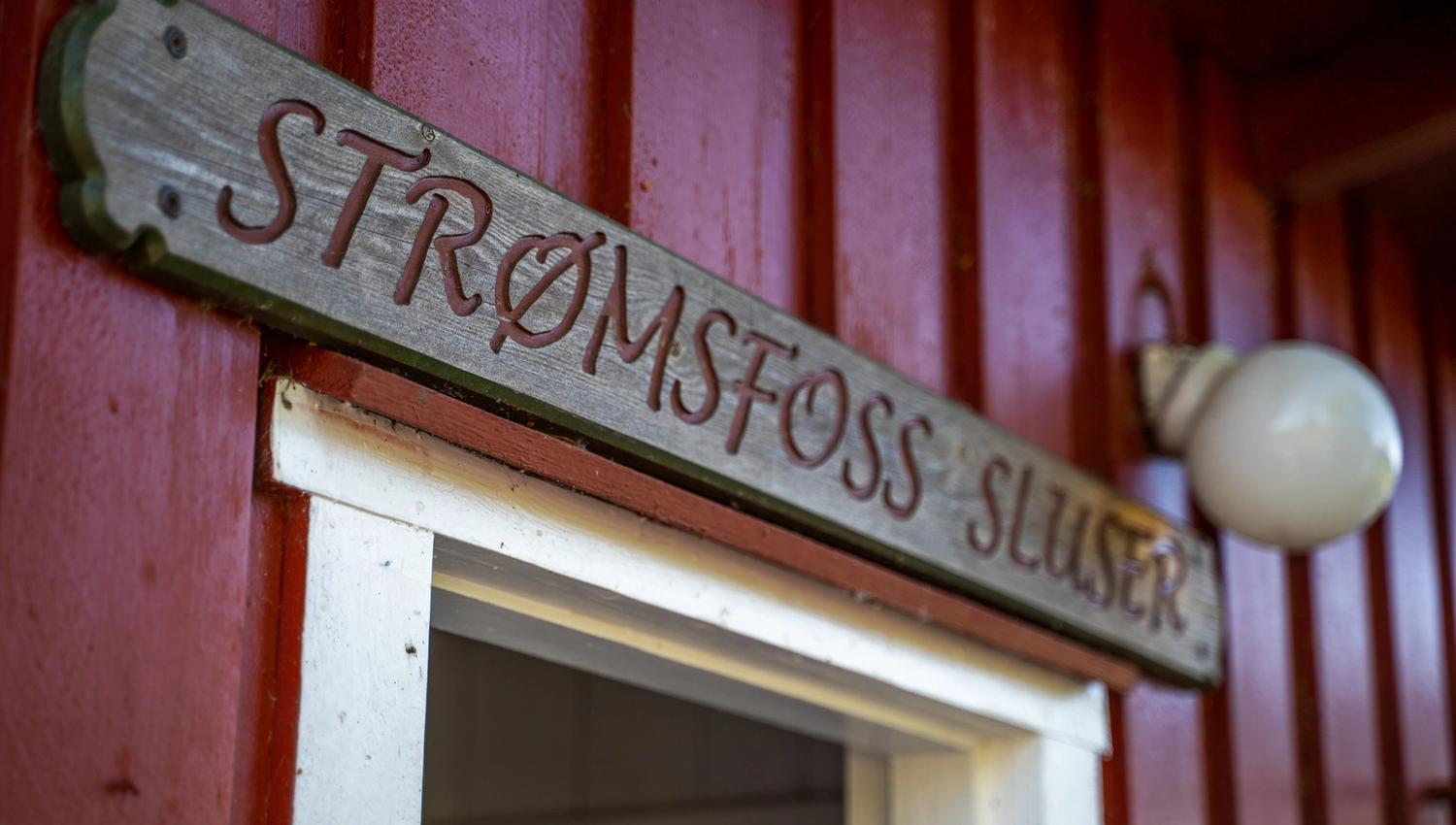 strømsfoss sluser