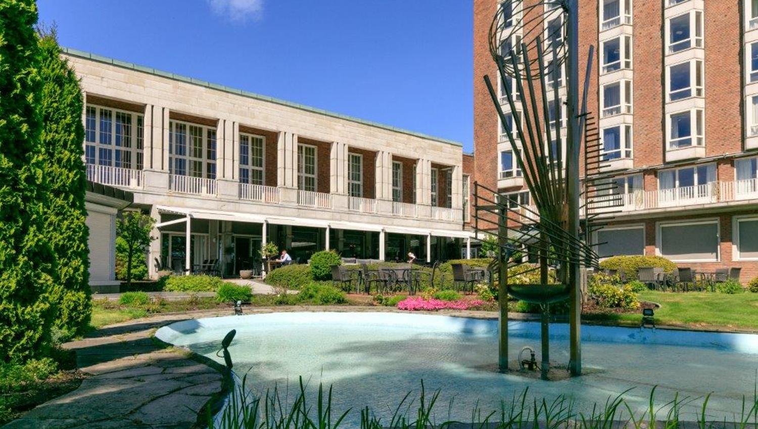 The garden of Scandic Park Sandefjord