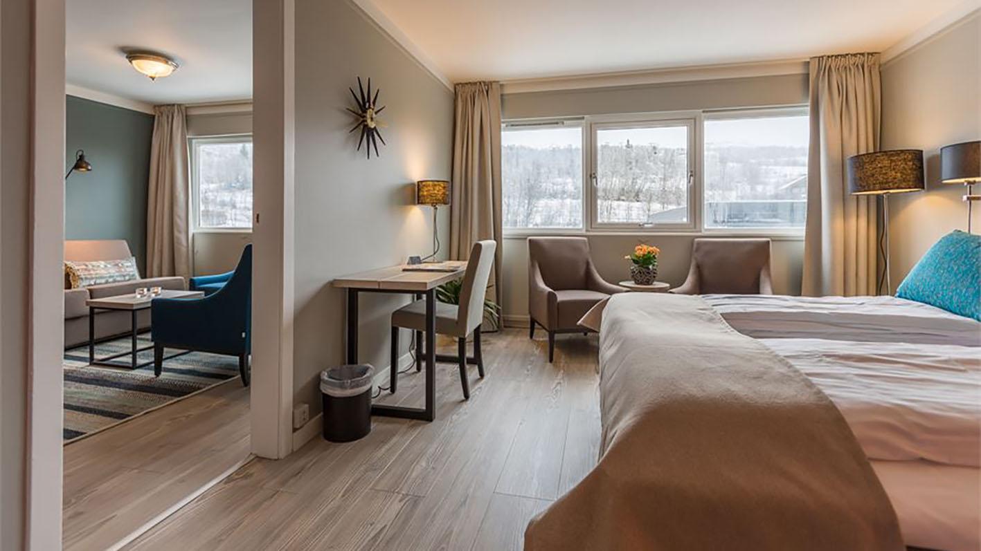 Showing big family room with a nice view