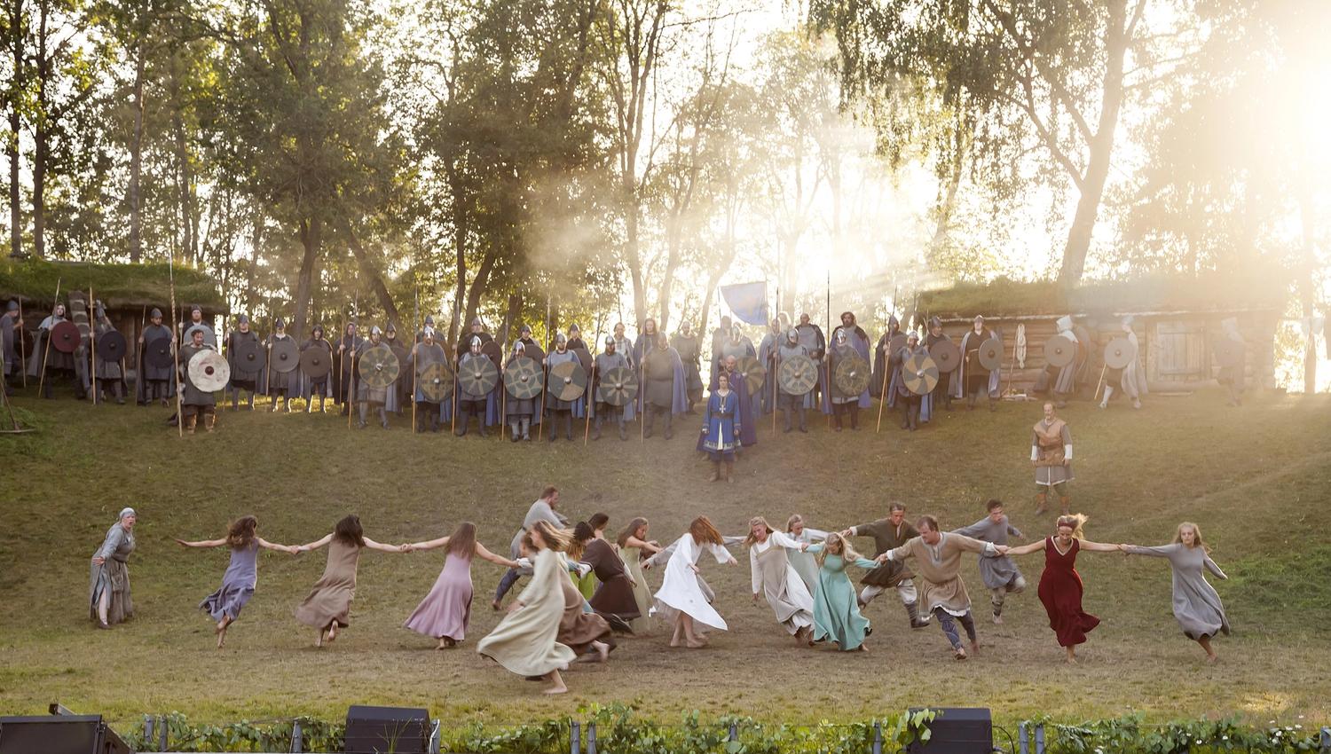 Spelet om Heilag Olav foto Øyvind Malum