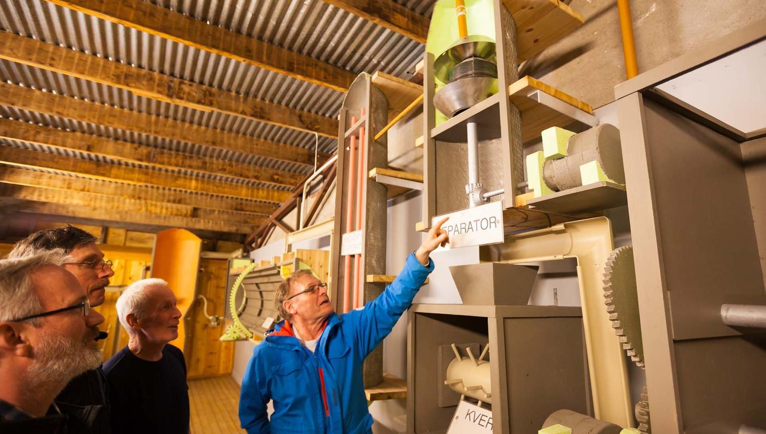 Neptun Herring Oil Factory exhibition