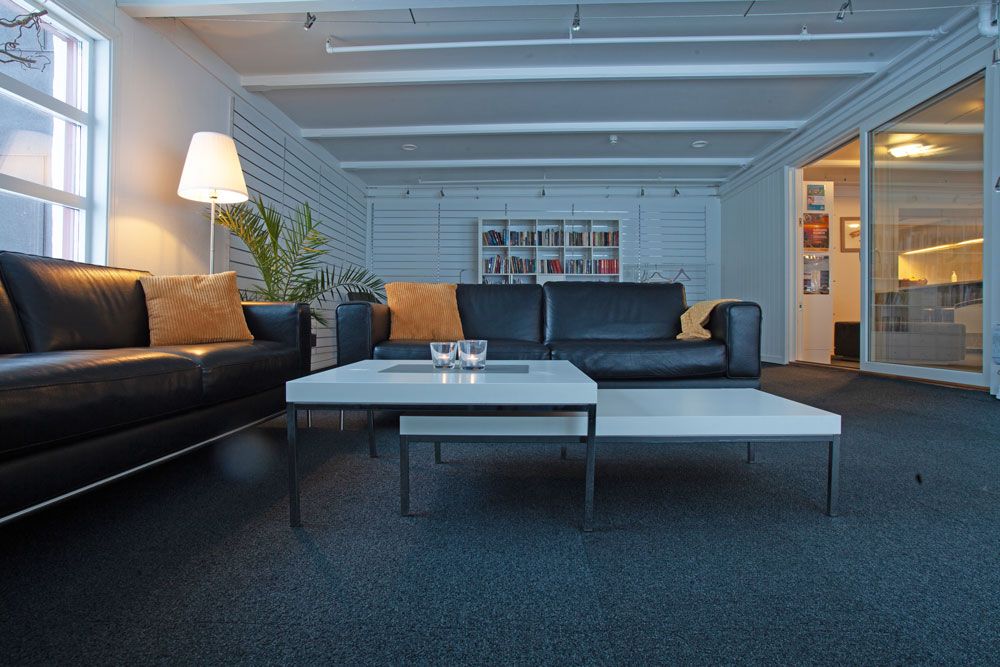 TV-stue på Austbø Hotell