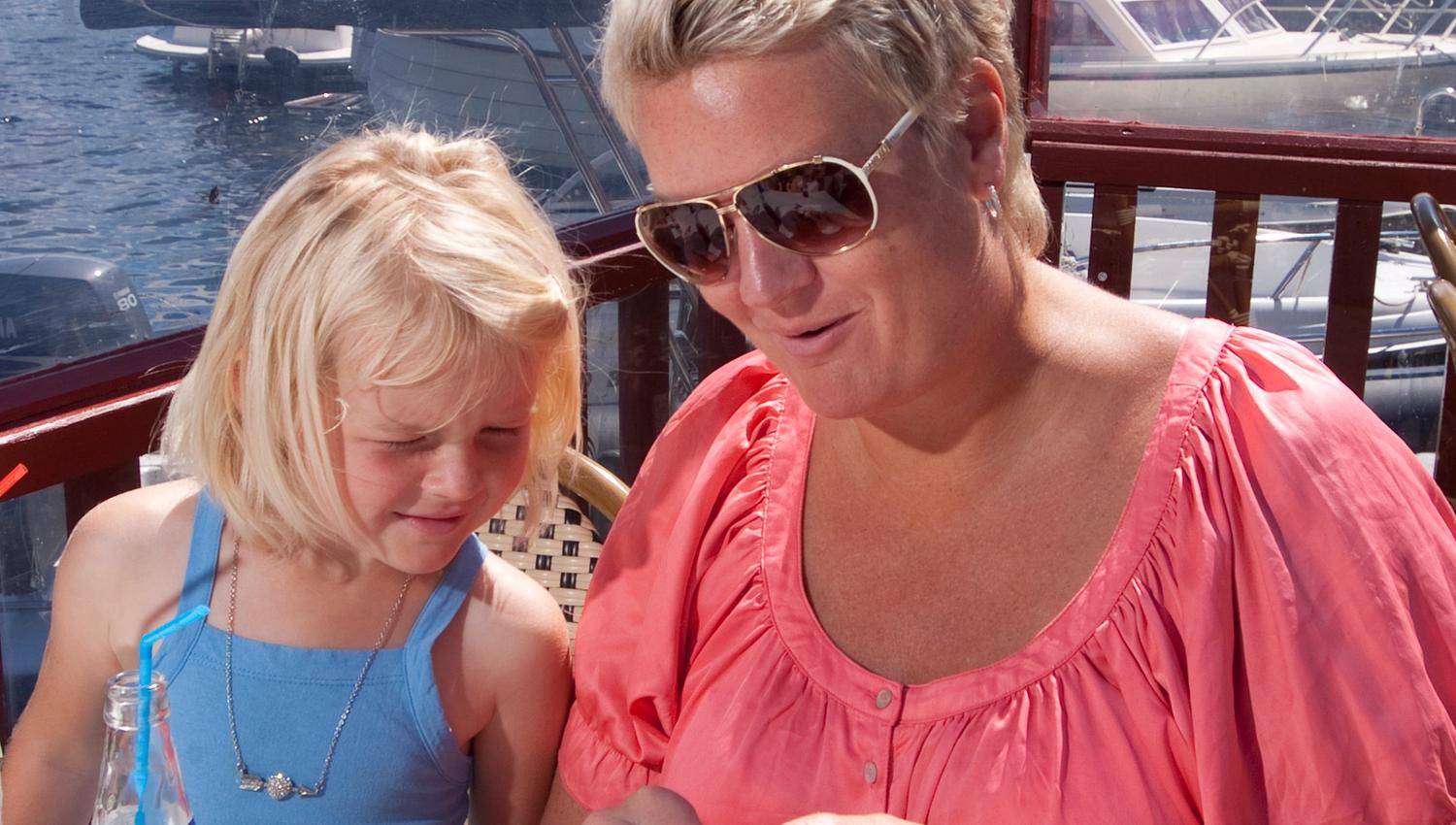 Nyt ferske reker i sola