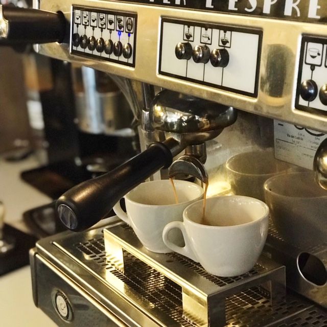 Coffee is made in coffee cups