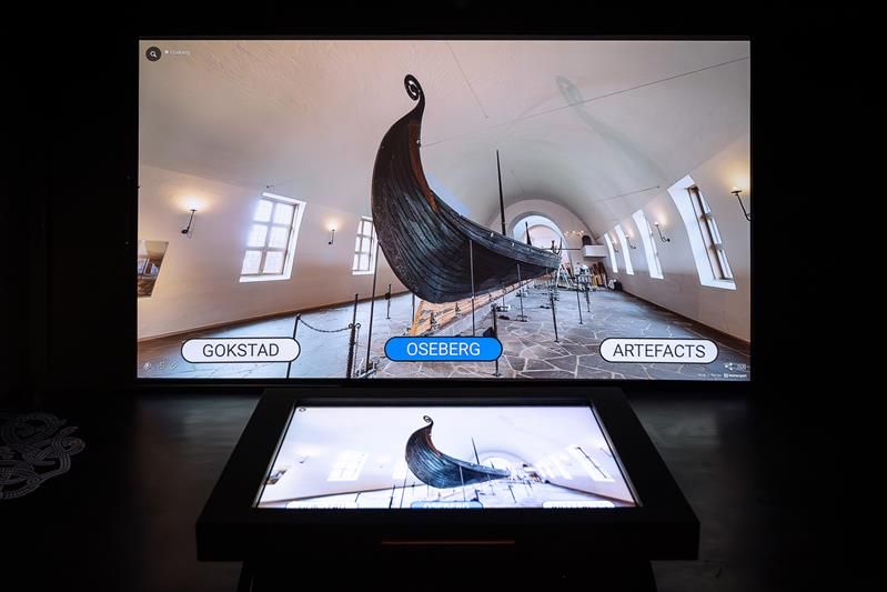 Interactive exhibition from The Viking Ship Museum