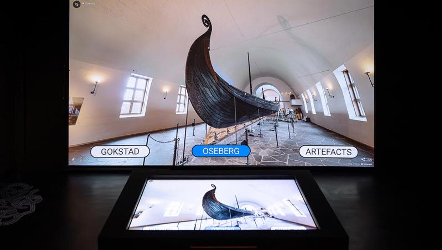 Interactive exhibition from The Viking Ship Museum