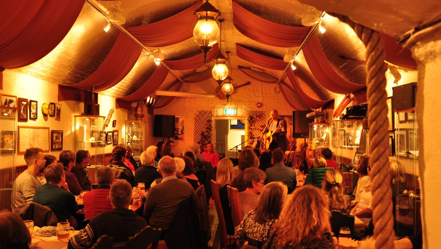 Concert with an audience at Lillehammer Mikrobryggeri