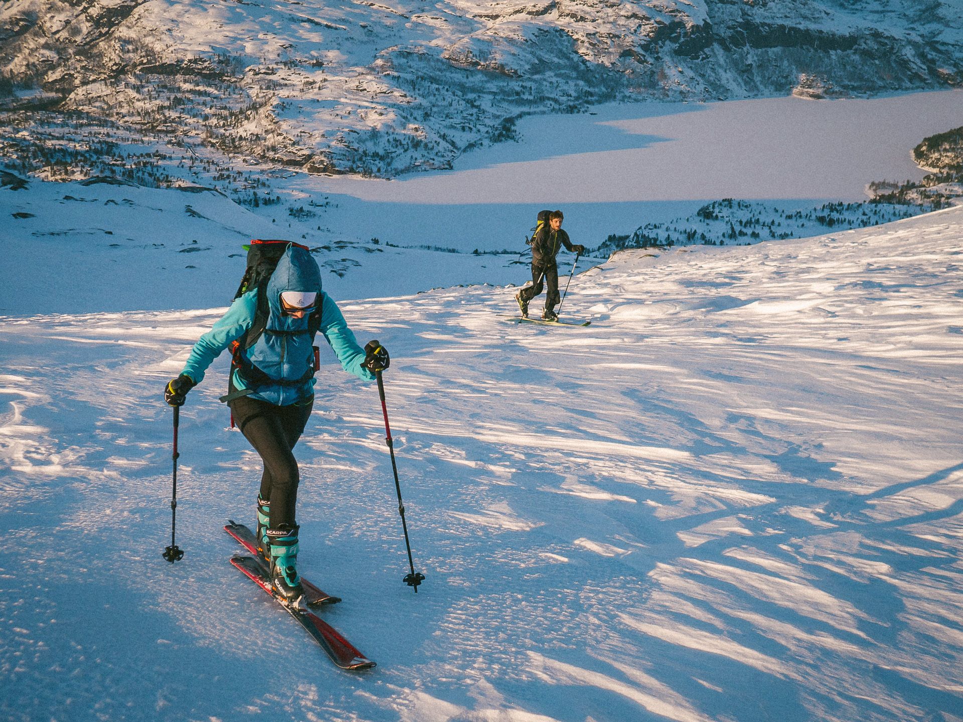 Topptur på ski med Trolltunga Active.