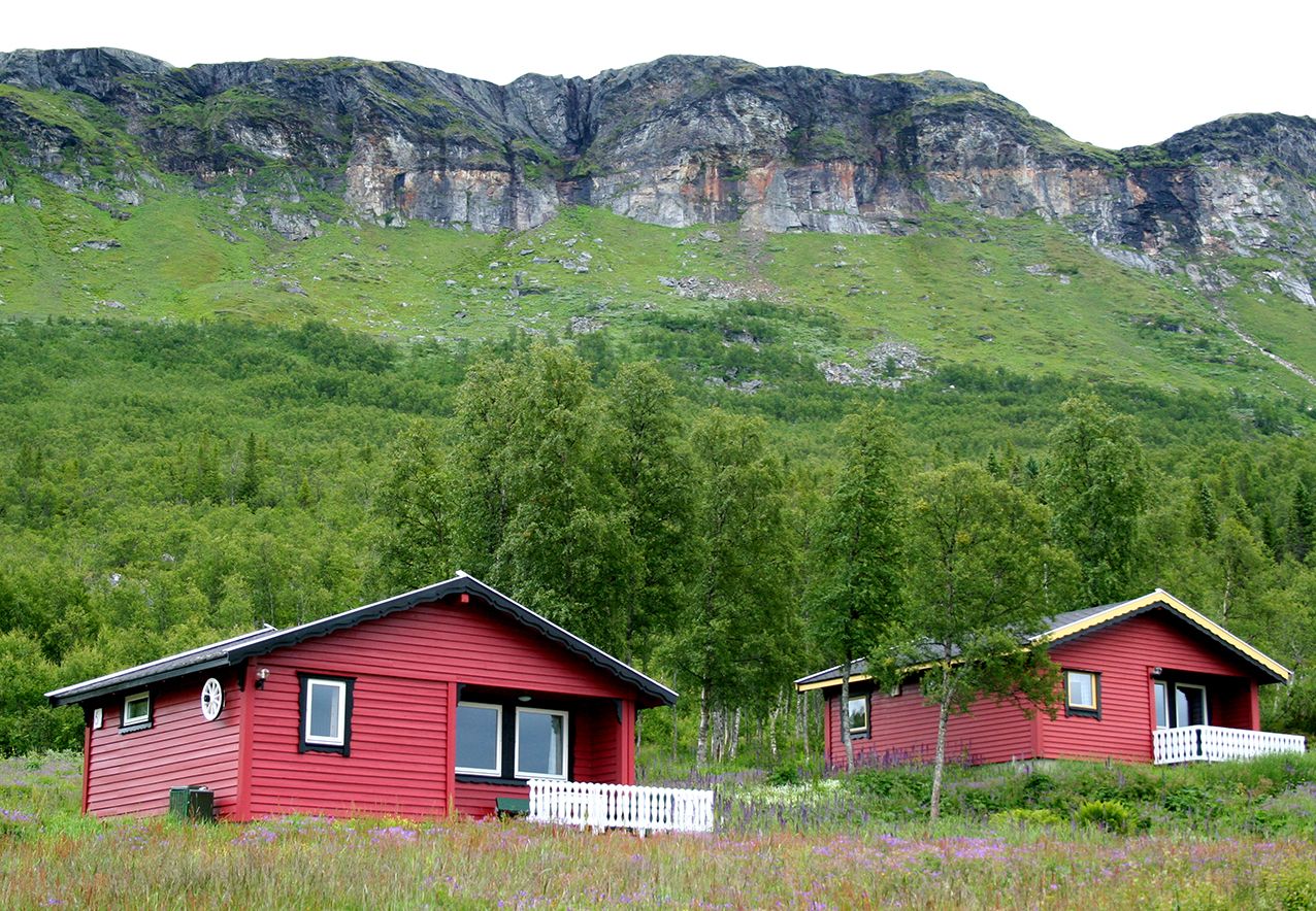 Hytter i landskapet