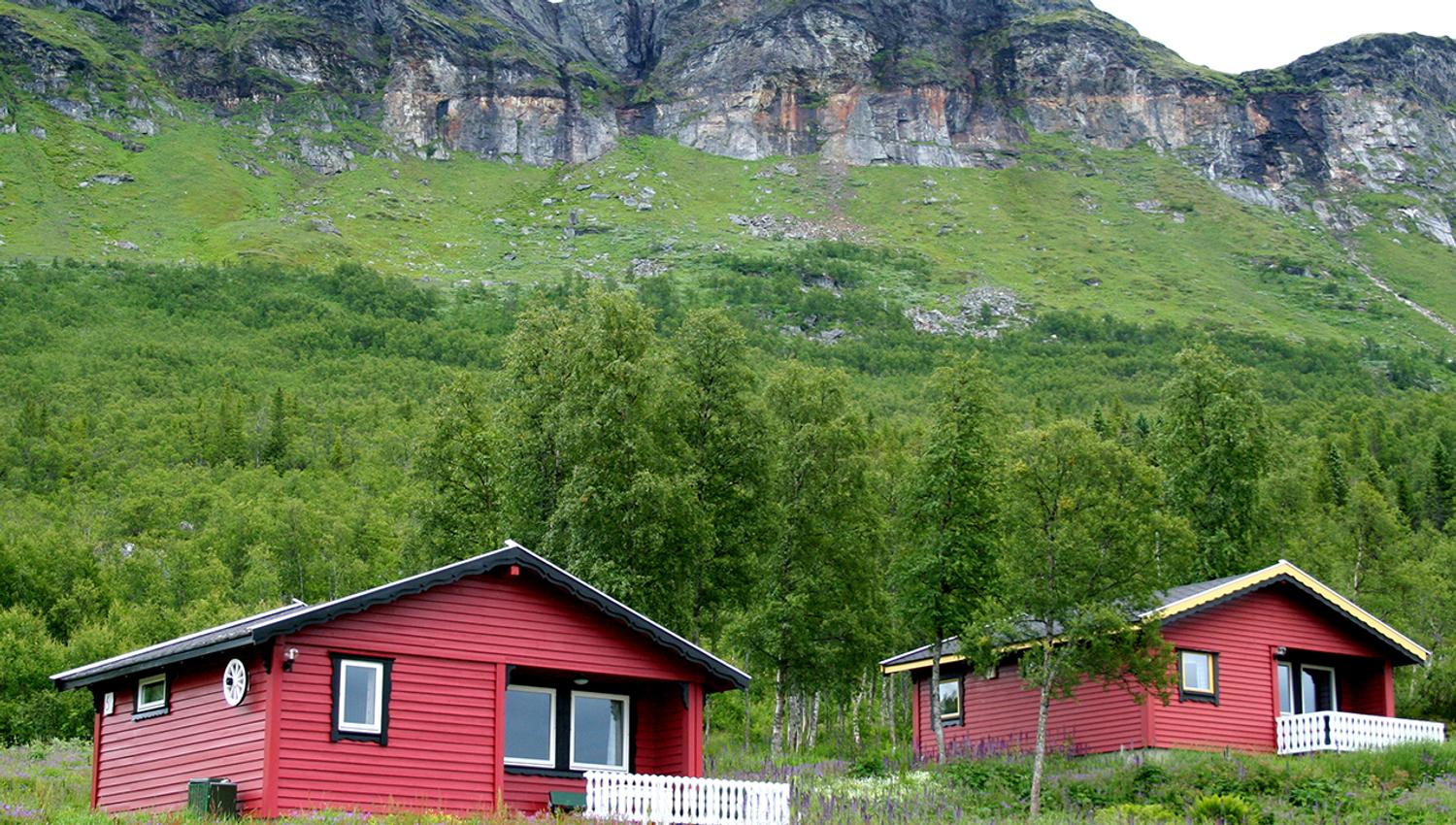 Hytter i landskapet