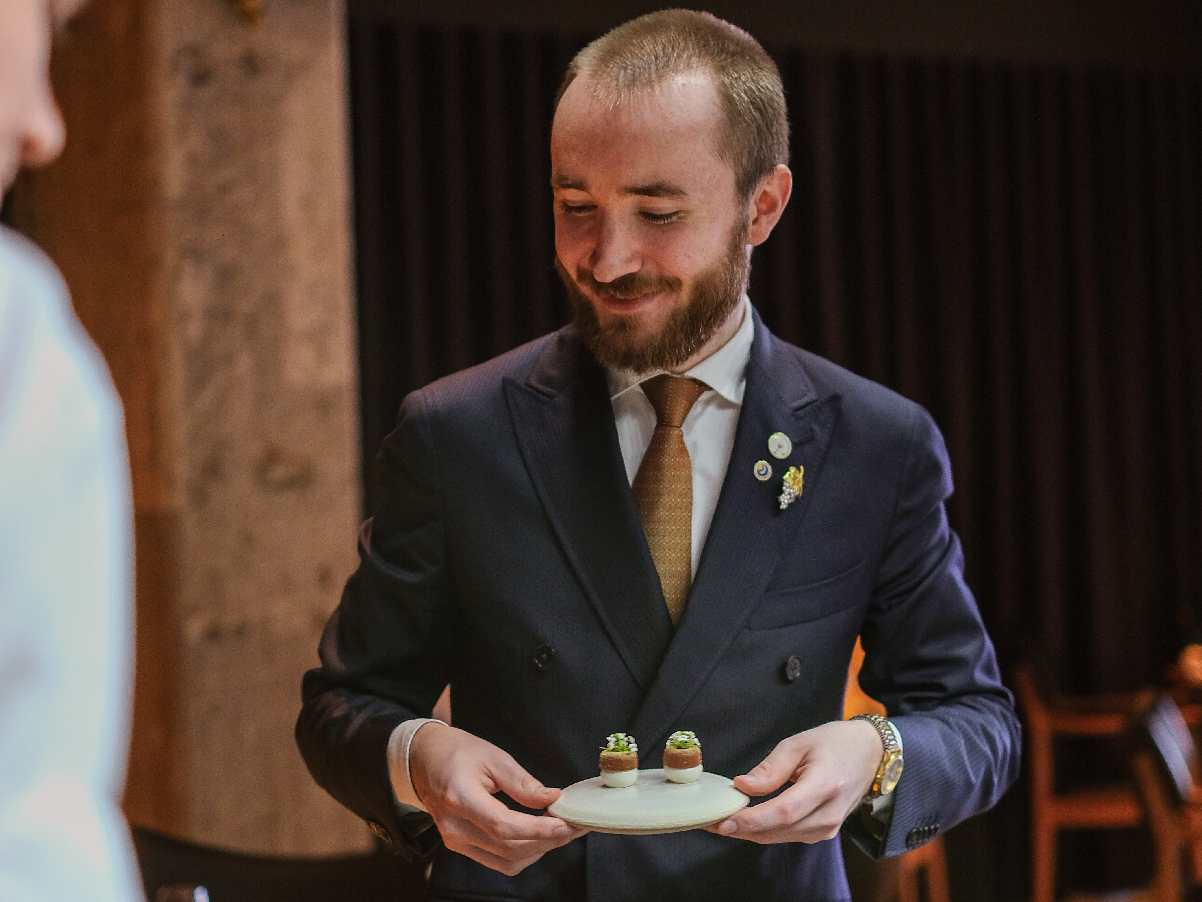 Sommelier Sander Johnsson