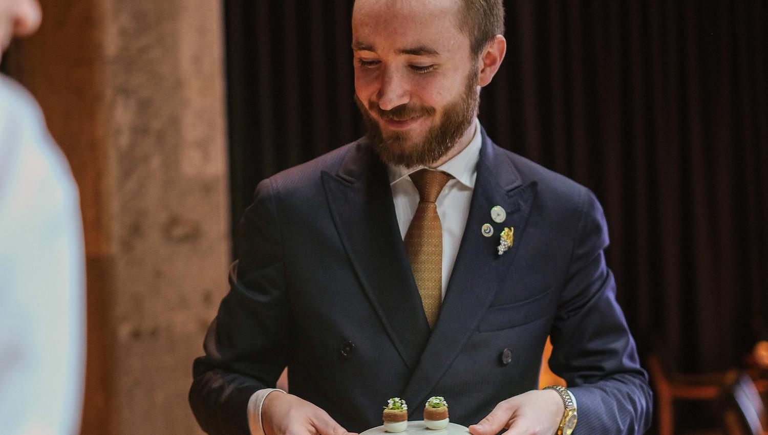 Sommelier Sander Johnsson