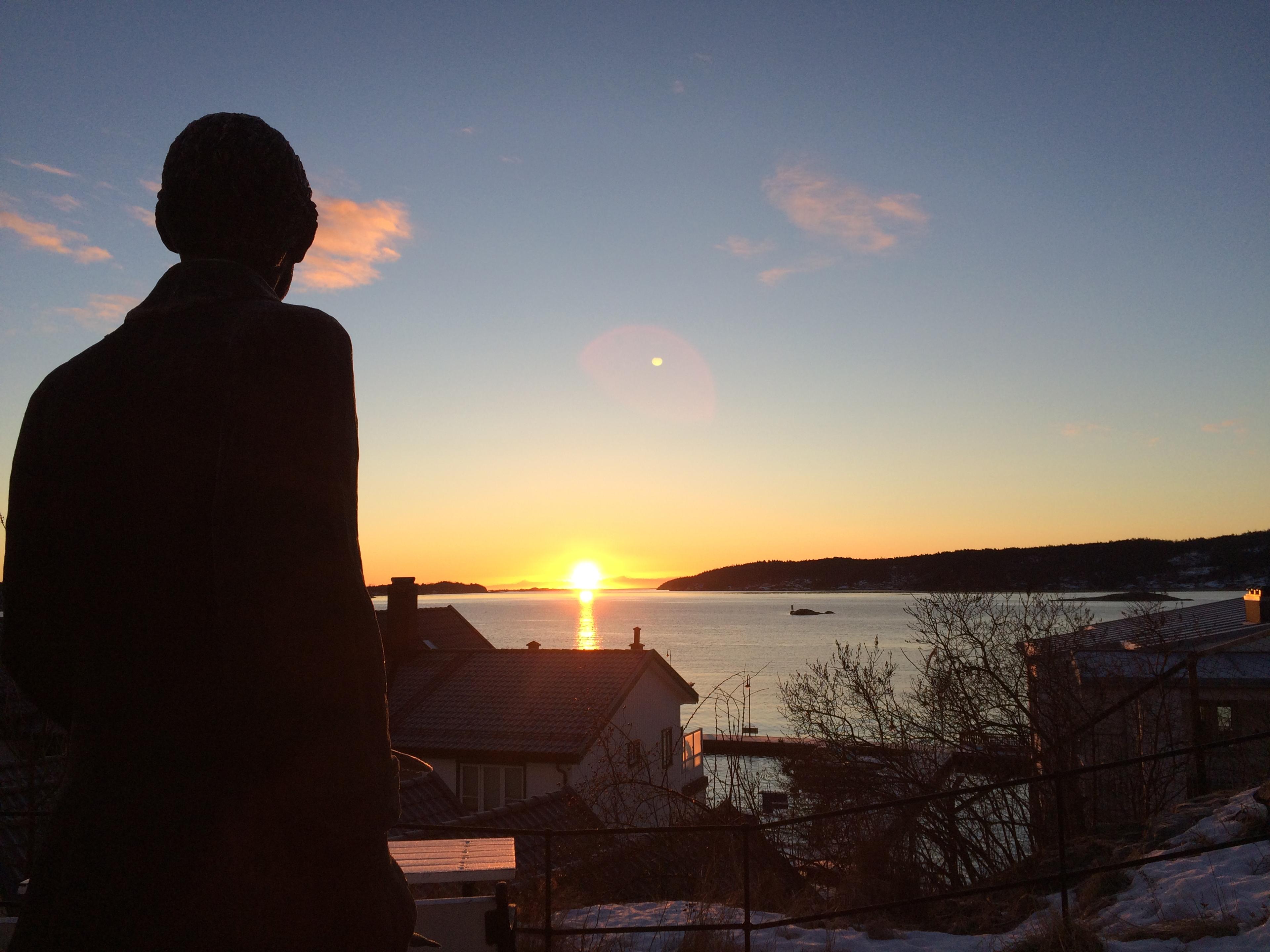 Soloppgangen på Skrubben