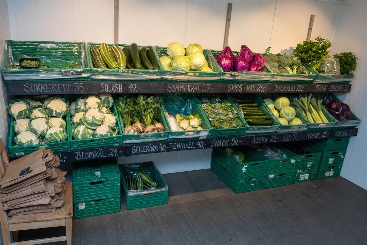 Fredheim gårdsutsalg kjølerom