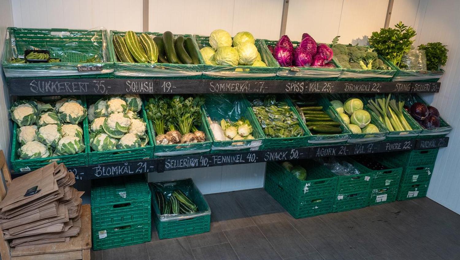 Fredheim gårdsutsalg kjølerom