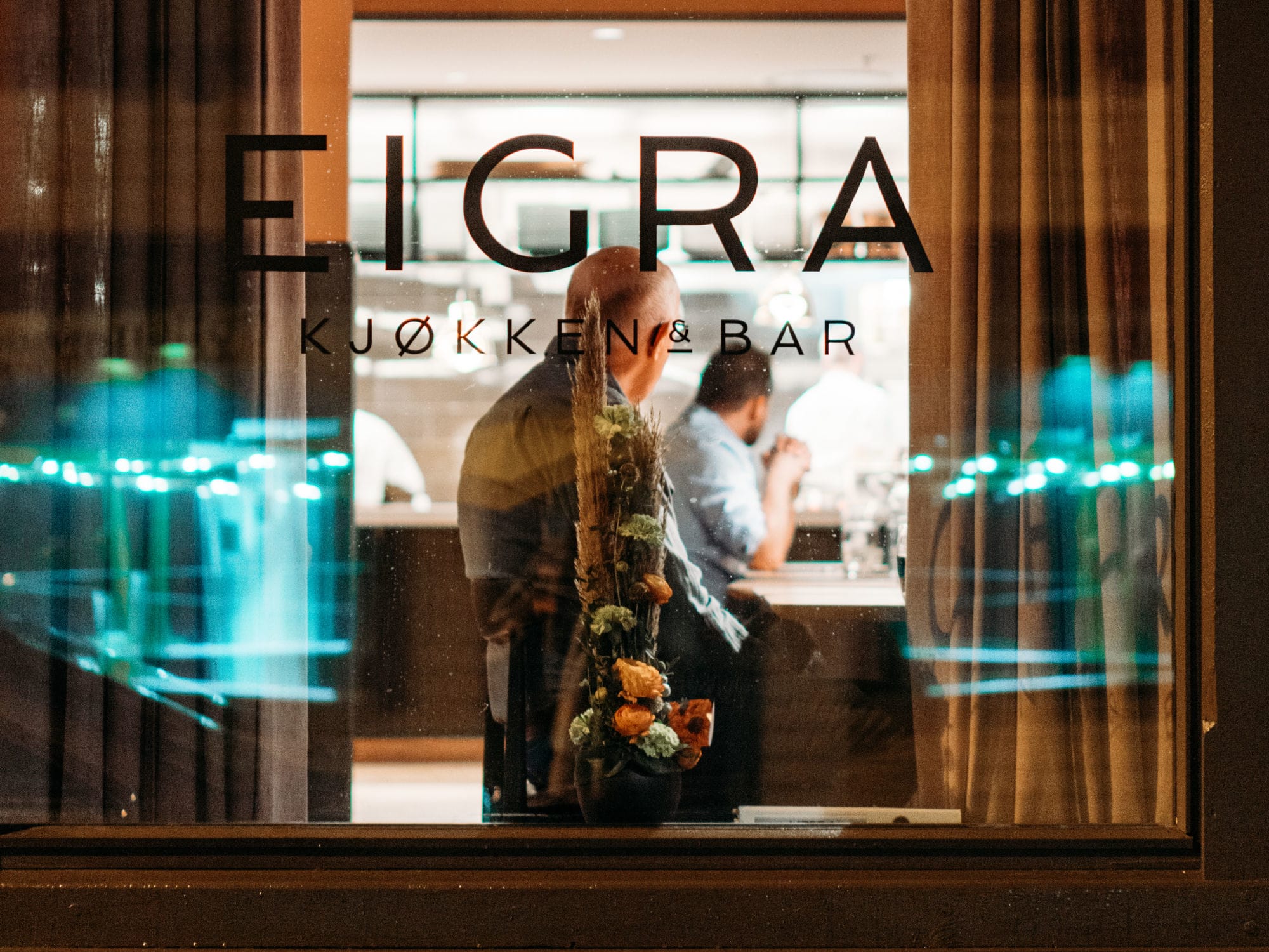Restauranten på Grand Hotell Egersund, Eigra kjøkken og bar