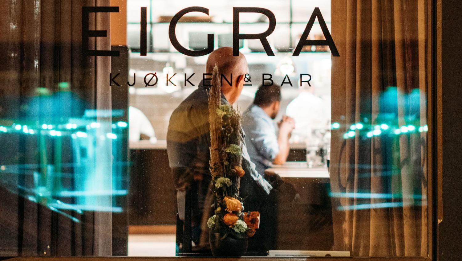 Restauranten på Grand Hotell Egersund, Eigra kjøkken og bar