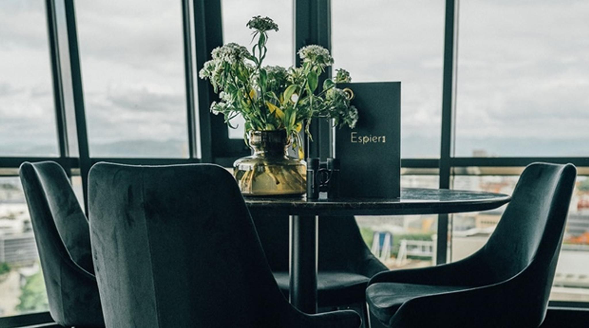 Cocktail bar on the 14th floor