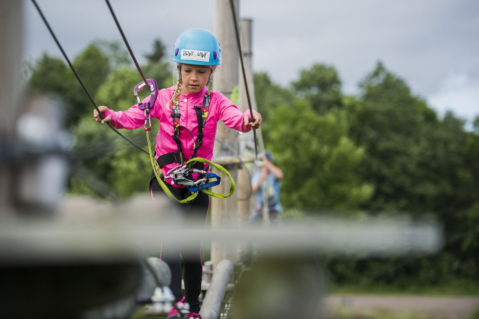 Ei som klatrer og balanserer