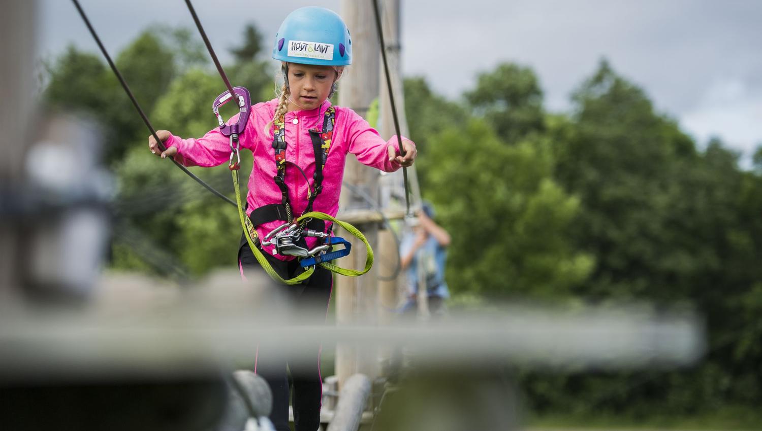 Ei som klatrer og balanserer