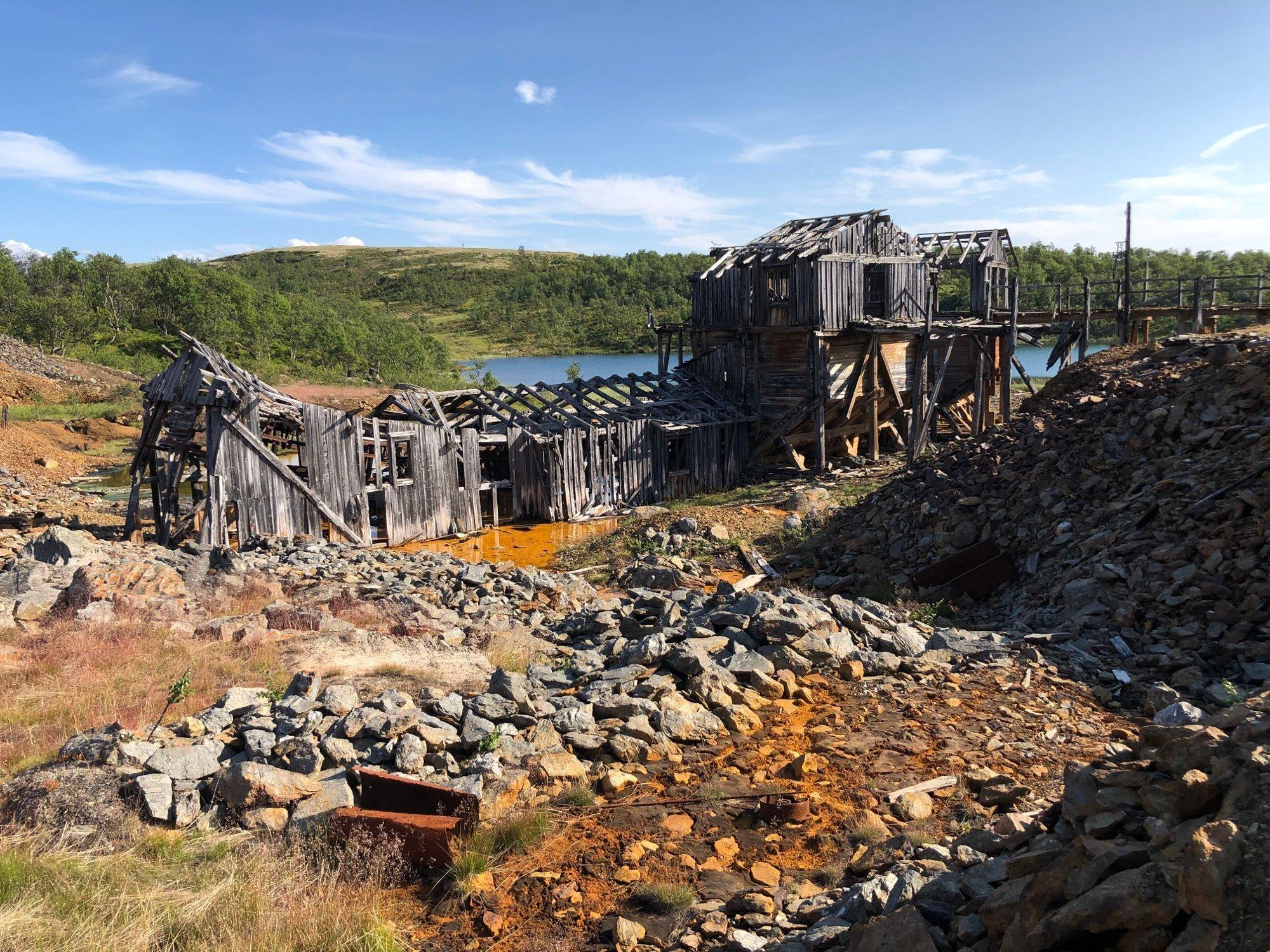 The North Mine Field; the Kongens and Christianus Sextus mines