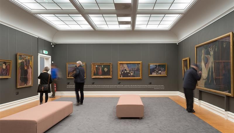 I Rasmus Meyer finner du verdens tredje største samling av Edvard Munch