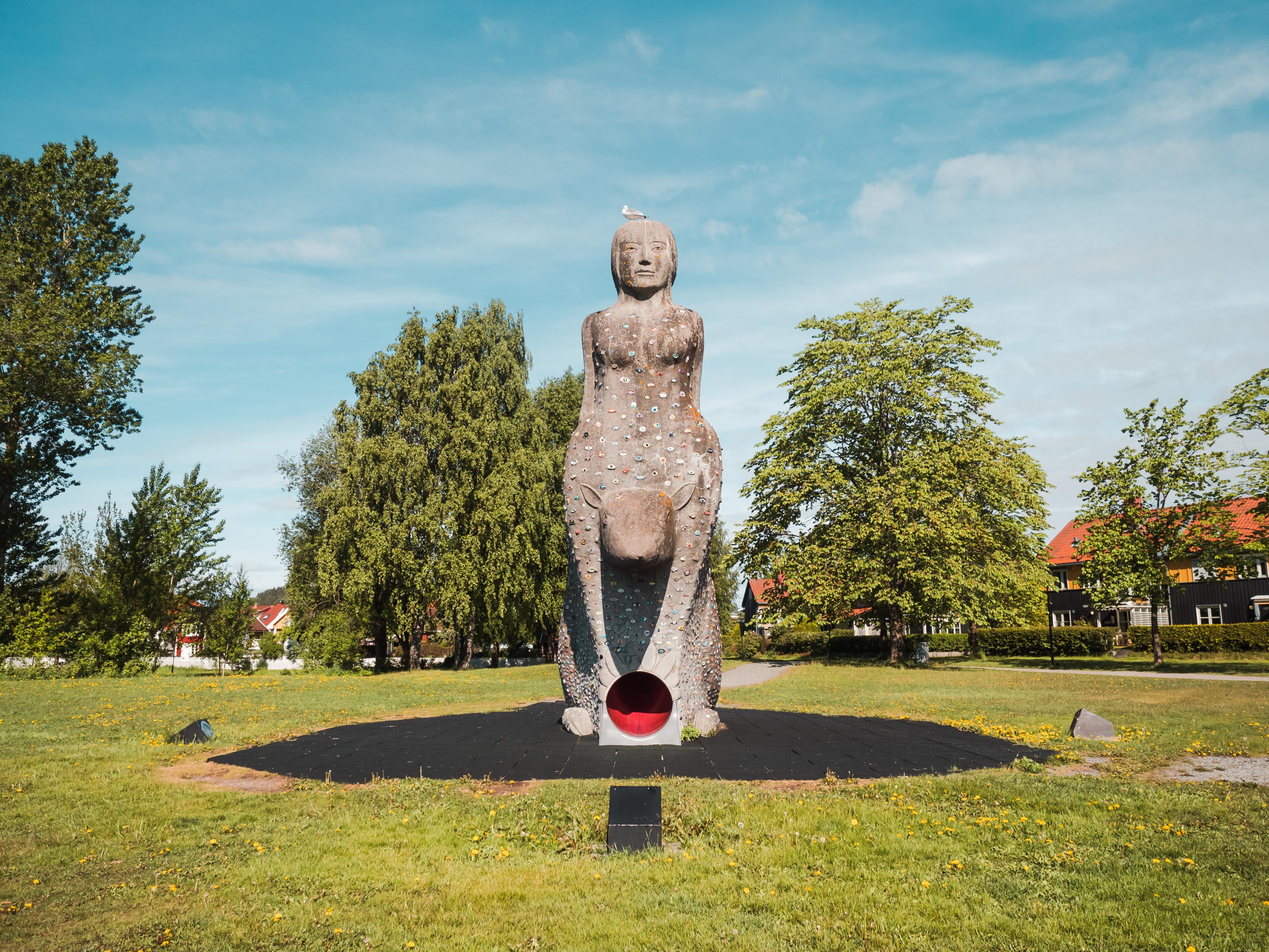 The Rat-Wife sculpture