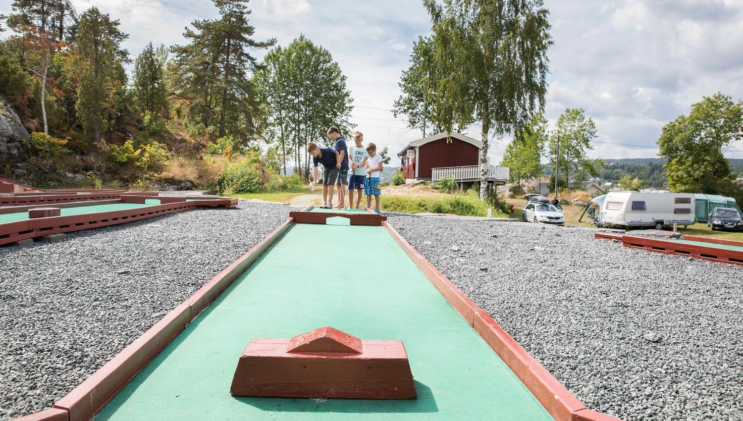 Lovisenberg camping minigolf foto lovisenberg B