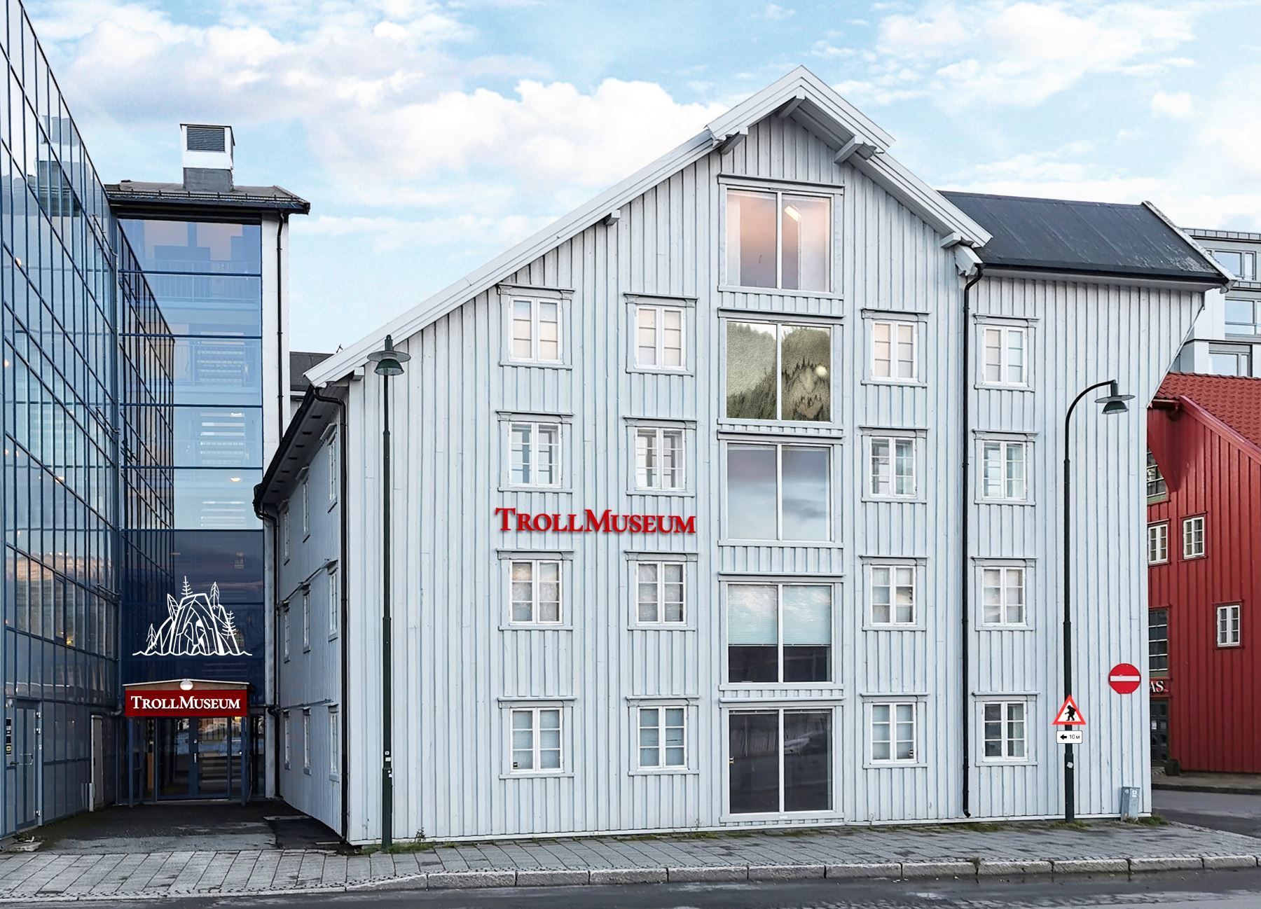 Troll museum fra utsiden