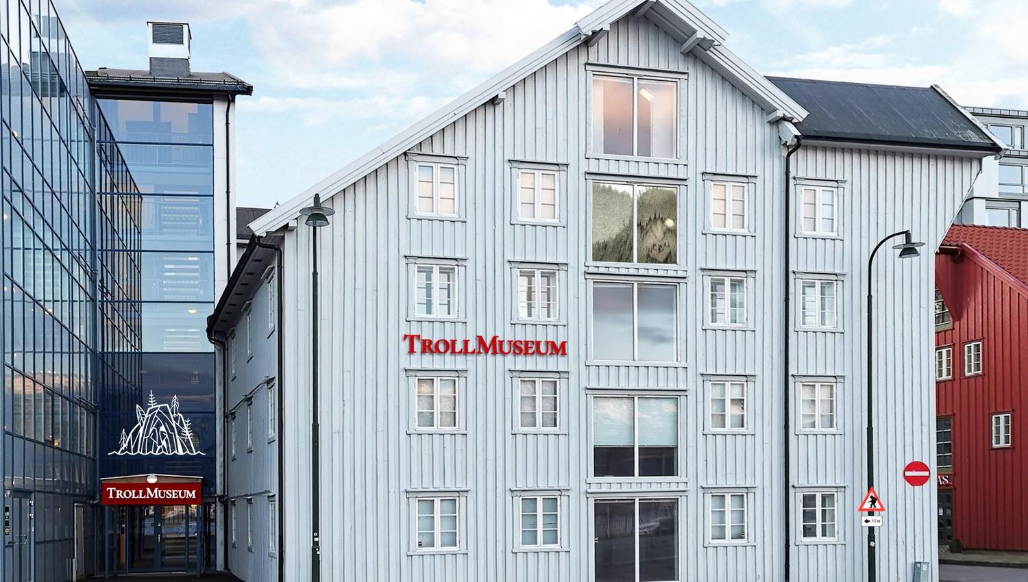 Troll museum fra utsiden