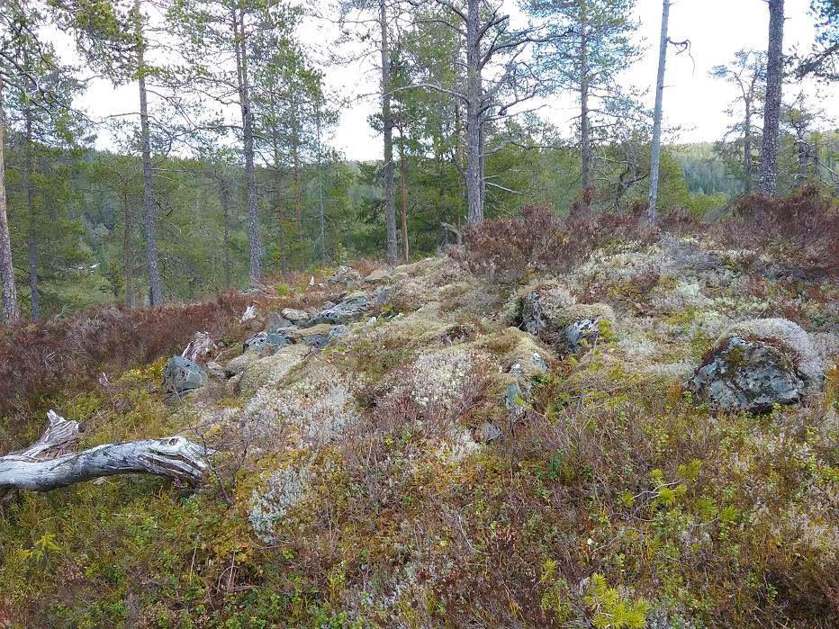Parti av ytre murverk