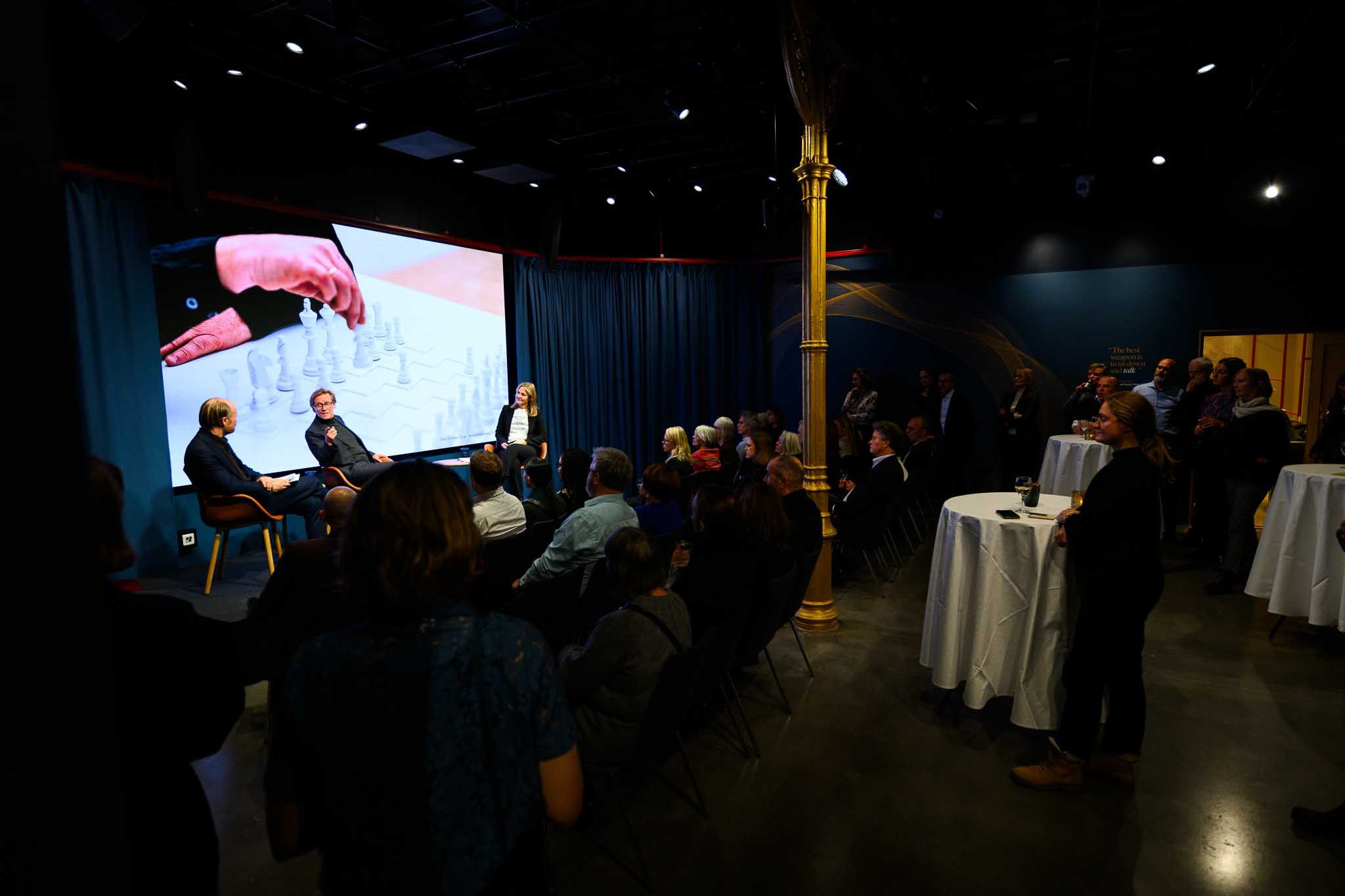 From the re-opening and Peace is Power