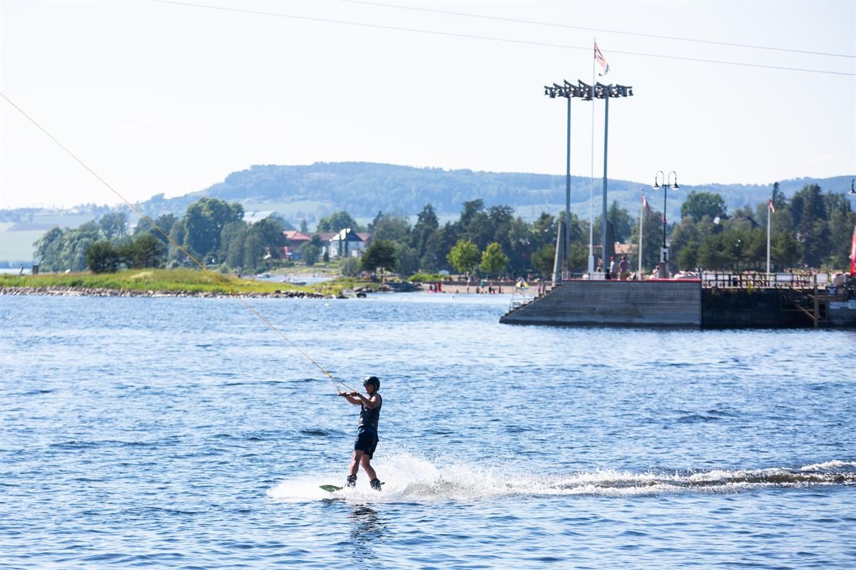 Wakeboard i Seaside cablepark Hamar