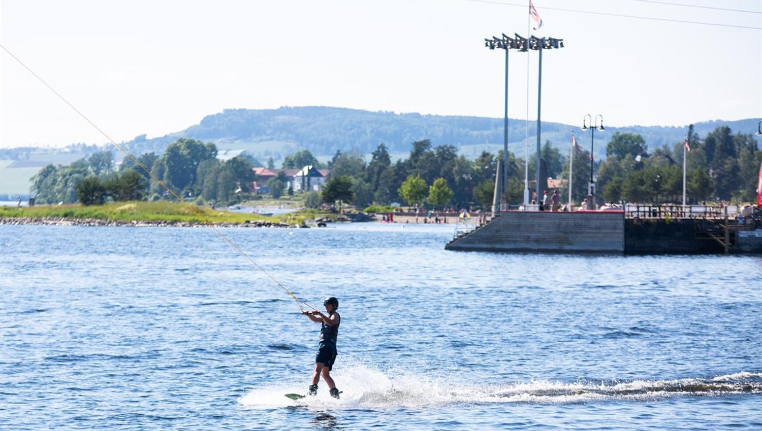 Wakeboard i Seaside cablepark Hamar