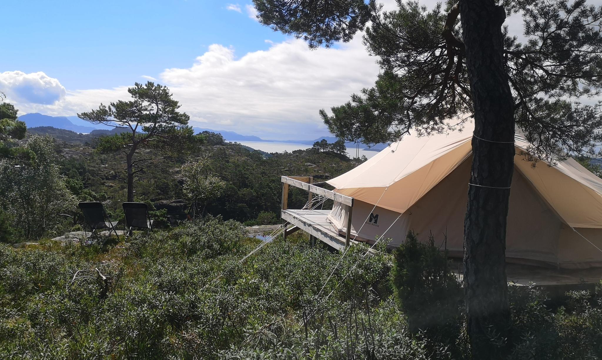 Glamping at Myrvold Farm