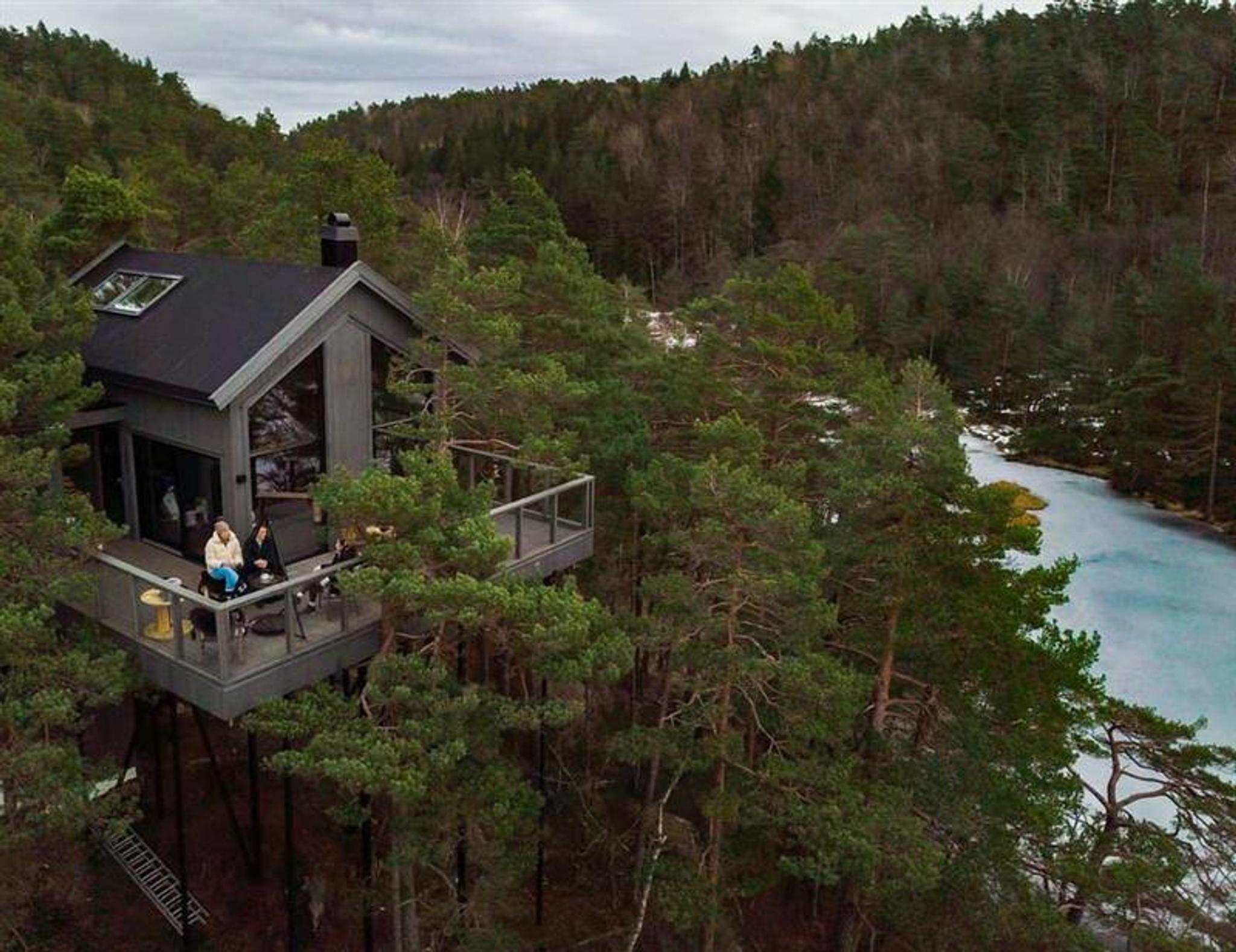 Kristiansand treetop cabins