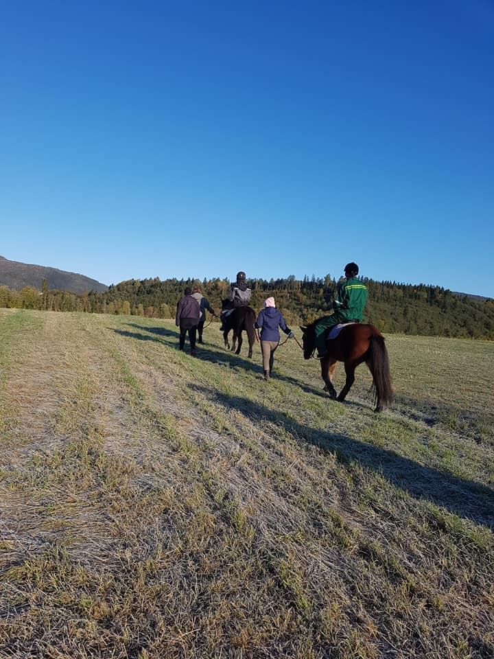 Hesteridning ved Jørum Gård