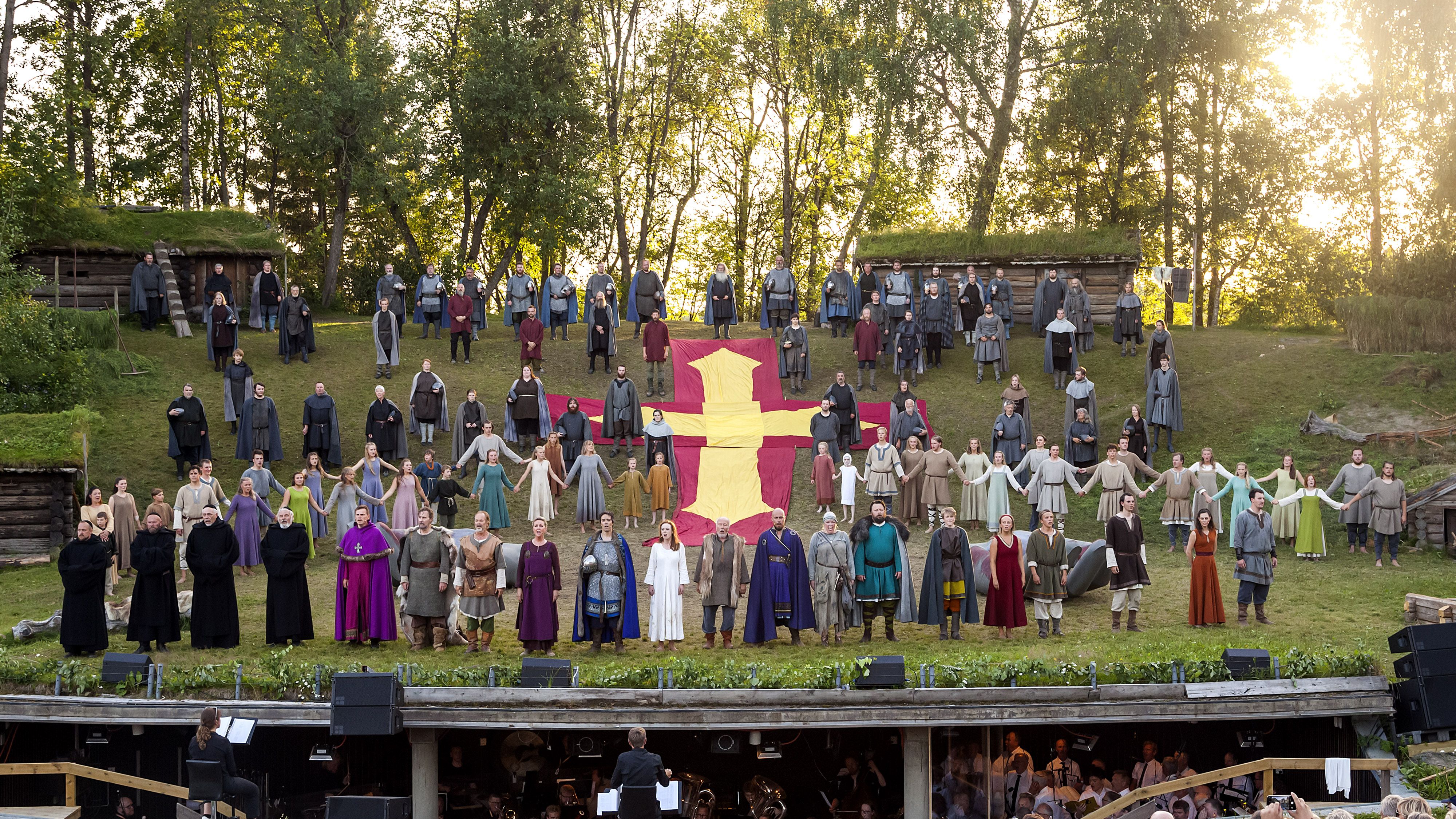 Spelet om Heilag Olav foto Øyvind Malum