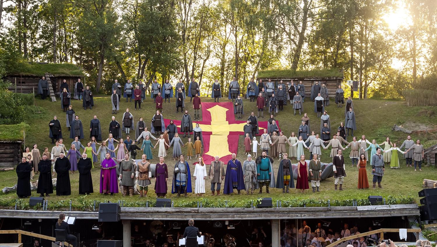 Spelet om Heilag Olav foto Øyvind Malum