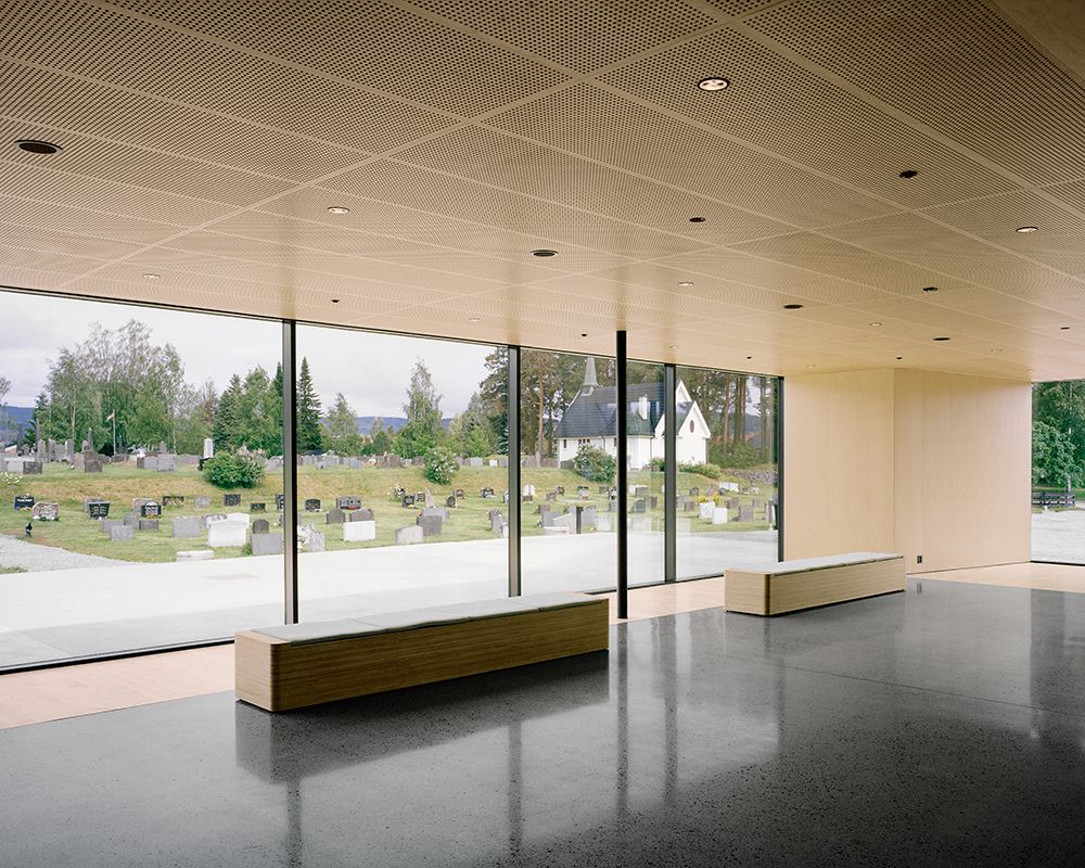 Våler kirke med utsikt, Rasmus Norlander