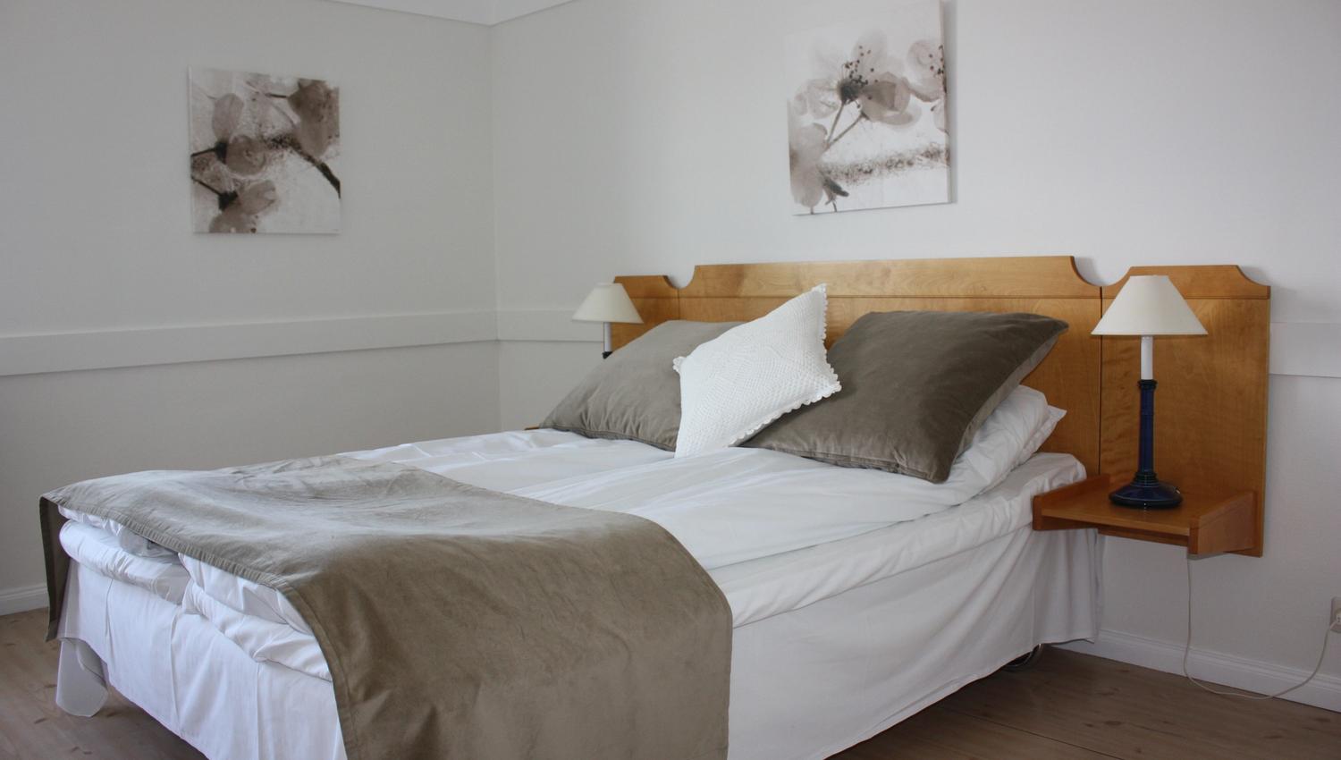 Risør Hotel soverom seng