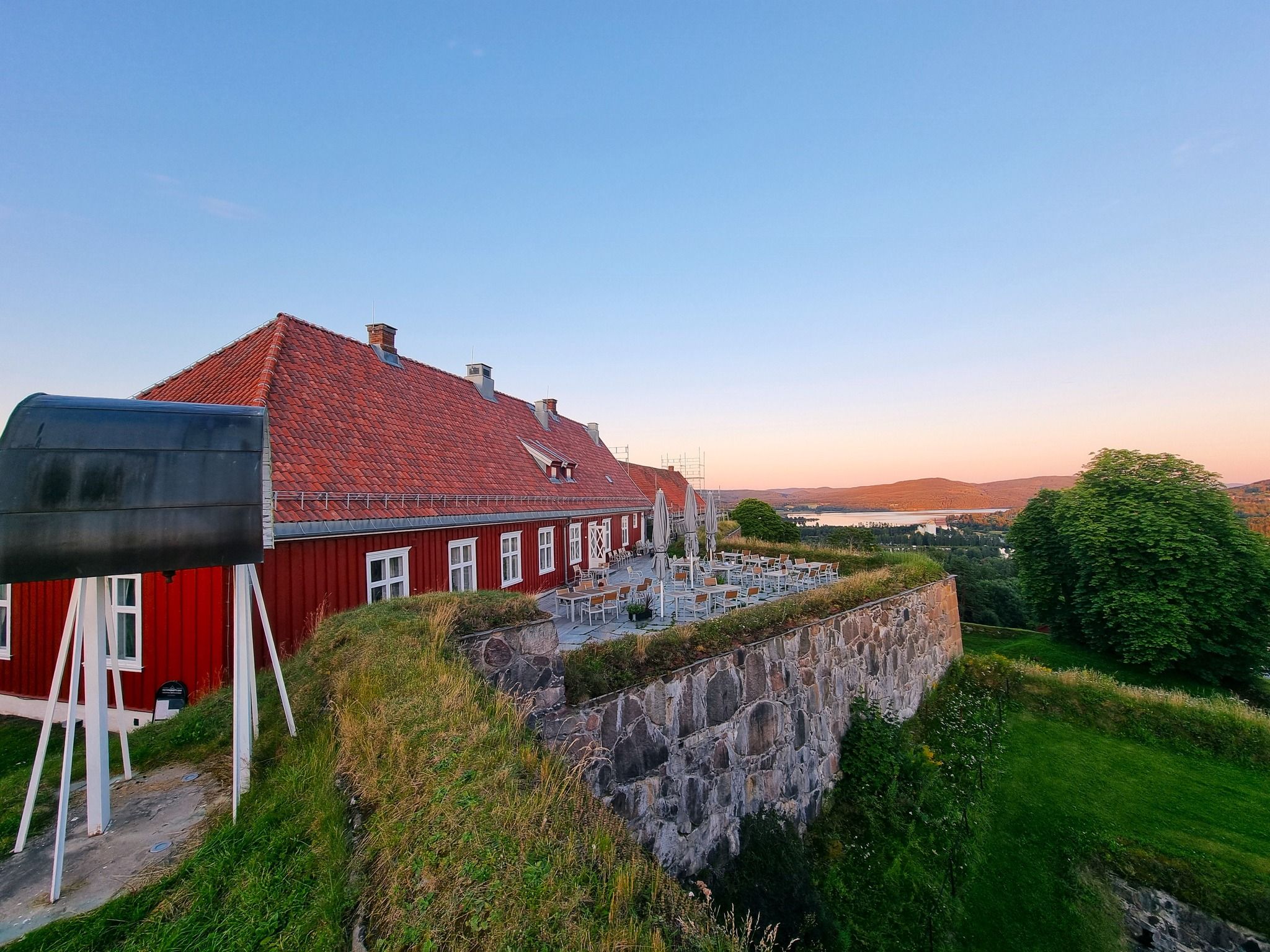 Festningen Hotell & resort terrasse