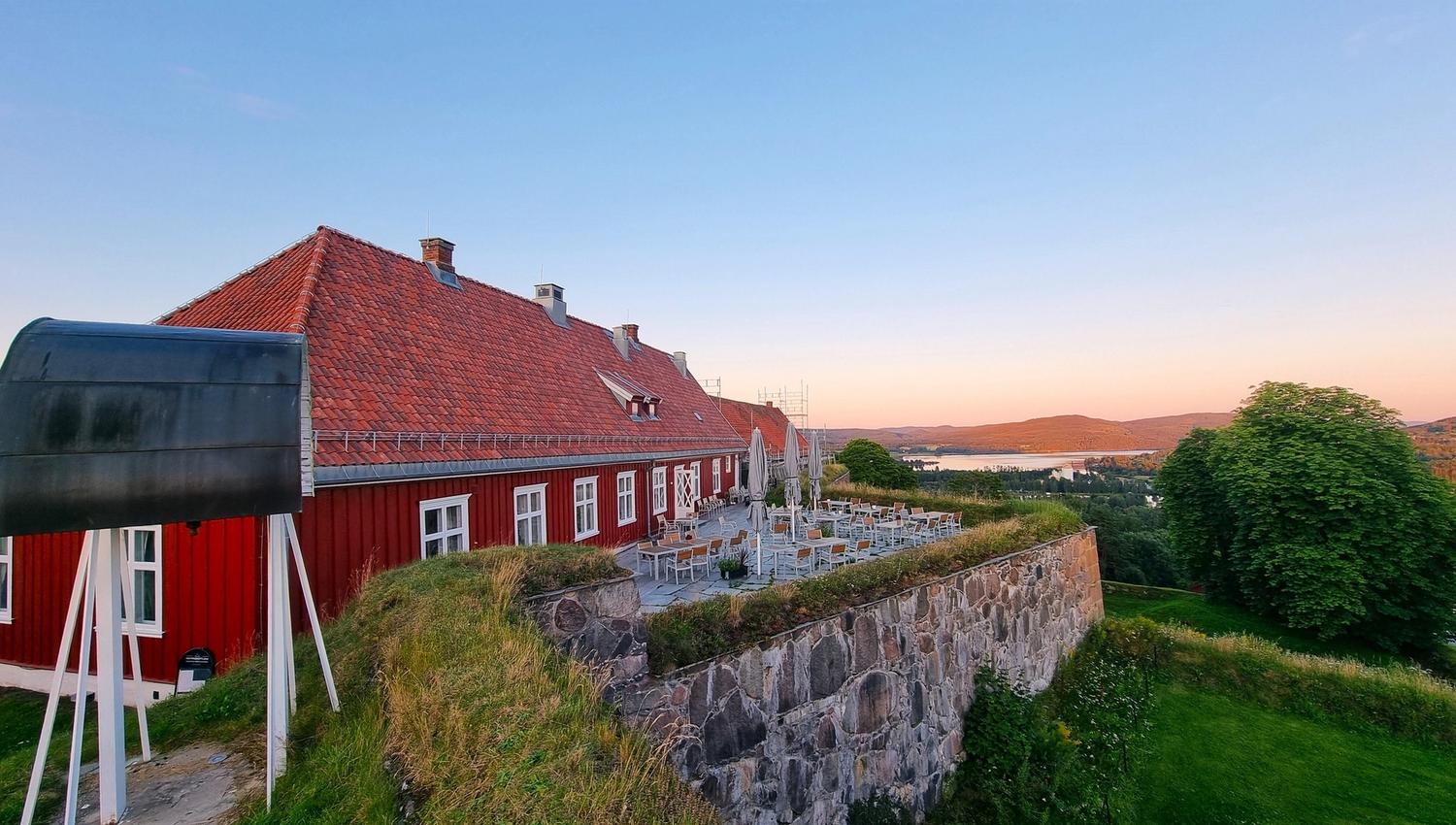 Festningen Hotell & resort terrasse