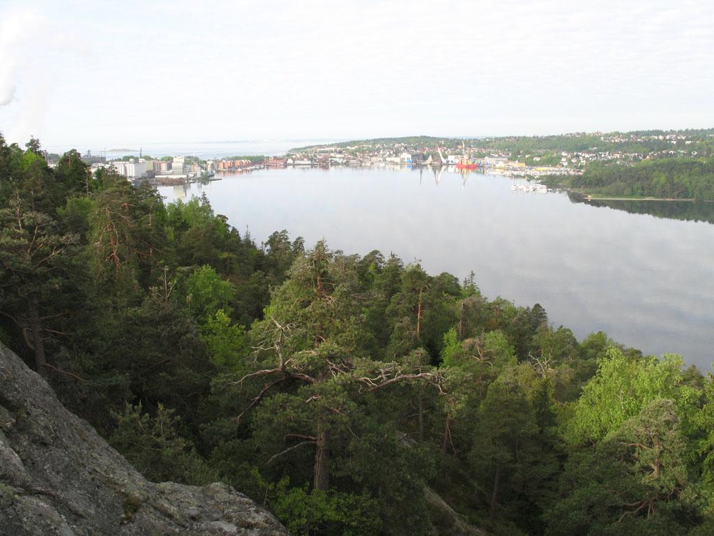 Utsikt fra Røysåsen mot Moss