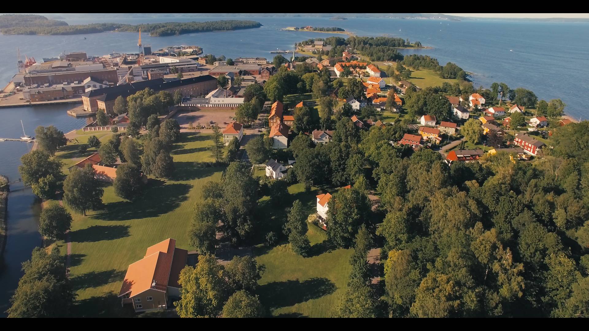 Oversiktsbilde over Hortenskogen