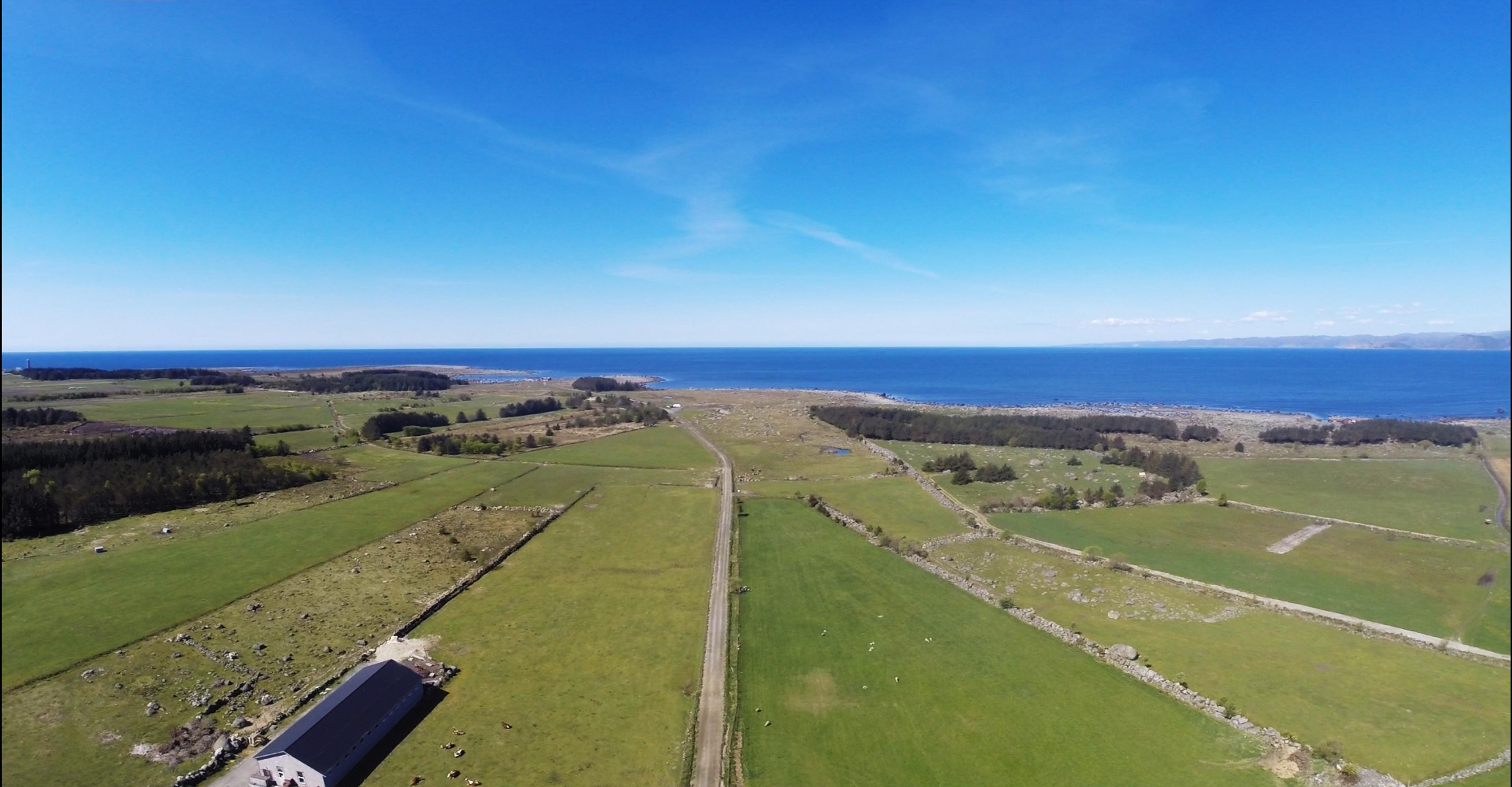 The view from Stave Gård