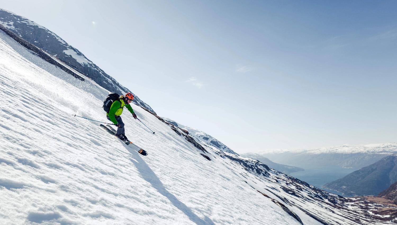 Topptur på ski i Sunnmørsalpane