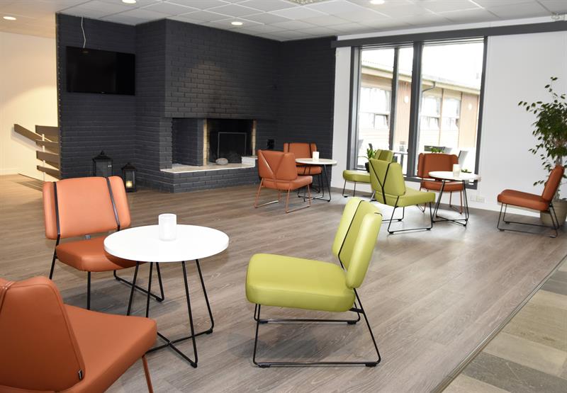 Living room at Hotell fritidsparken